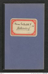 Seite 1, Tagebuch "Bronz. Gräberfeld II |Statzendorf" (NHMW-PRAE-BBB-51)